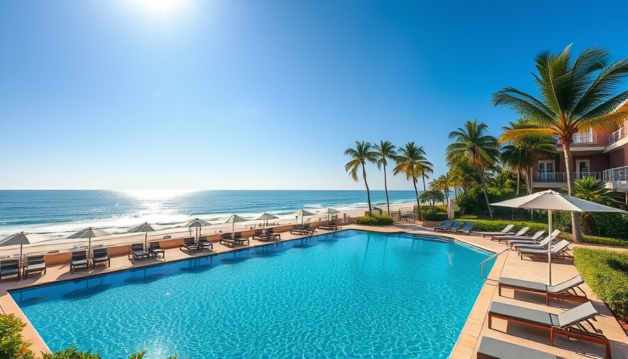 Hacienda del Mar Los Cabos wellness escape poolside view.