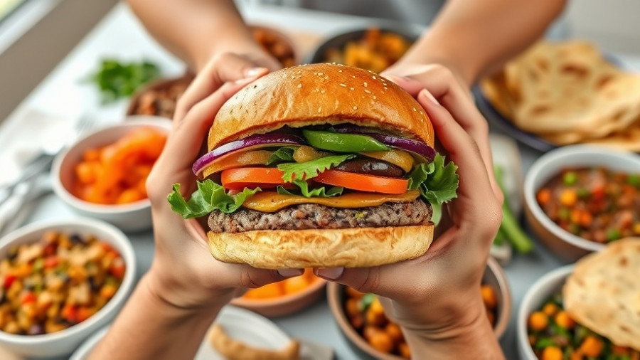 High-protein plant-based diet recipes showcased with a variety of dishes.