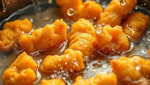 Fried foods in hot oil, linked to type 2 diabetes risk.