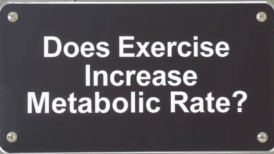 Does exercise increase metabolic rate? Exploring caloric burn during exercise.