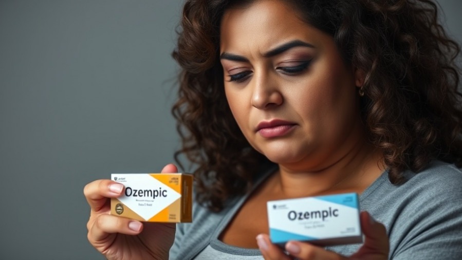 Curvy woman reviewing Ozempic, highlighting natural appetite suppressants for healthy living choices.