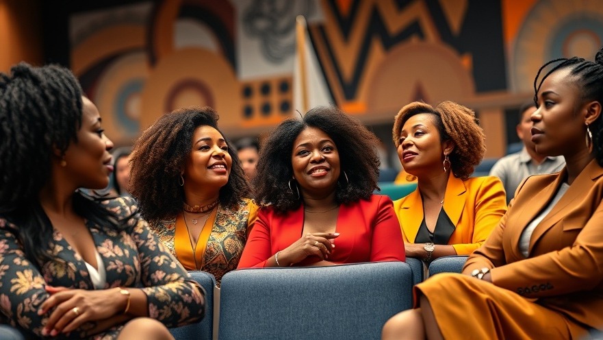 Dynamic panel of Black women discussing financial literacy for minority entrepreneurs.