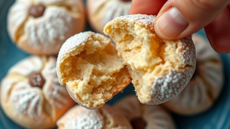 Close-up of an almond cookie, showcasing healthy dessert recipes and almond benefits.