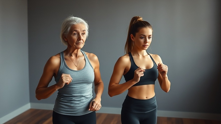 Two women preparing for post-meal exercise to promote blood sugar control.