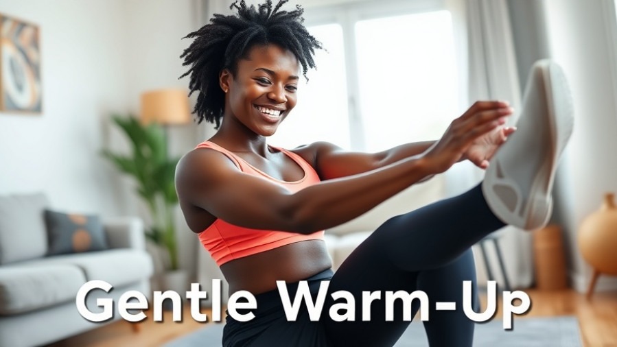 Energetic young African American woman smiling, preparing for her fitness routine.