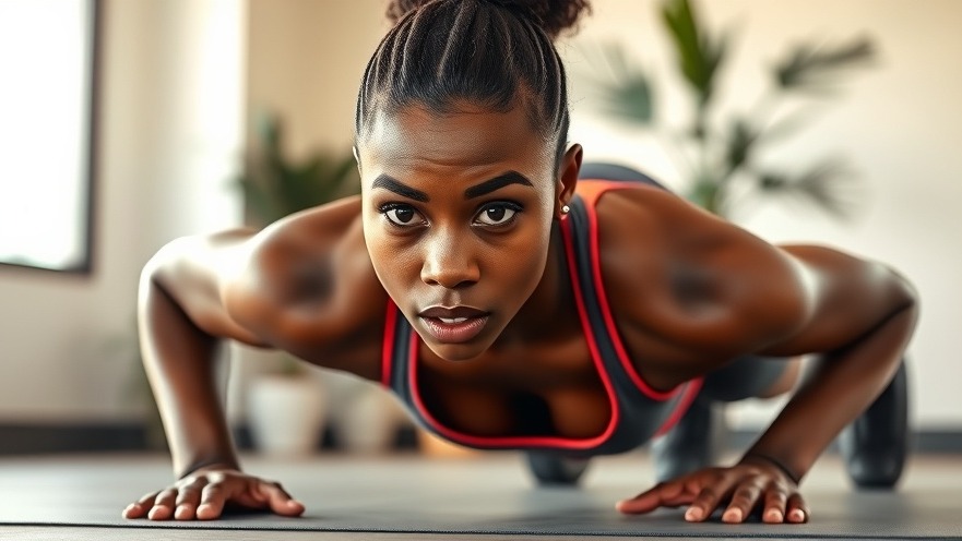 Athletic Black woman performing plank variations for core stability exercises.