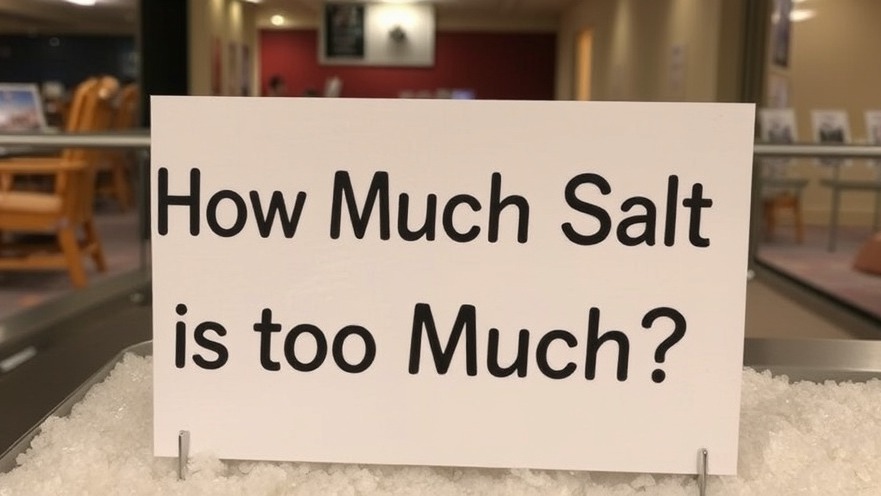 How Much Salt is too Much? Understanding health risks of sodium intake.