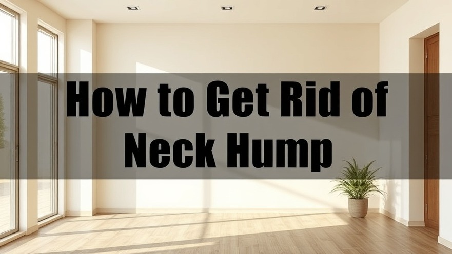 How to Get Rid of Neck Hump: neck posture correction in a minimalistic indoor space.