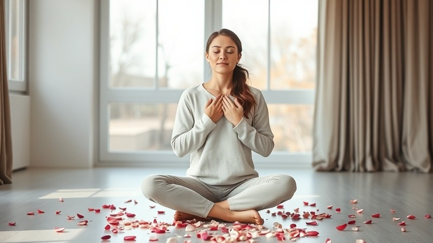 Woman meditating in mindfulness techniques for emotional healing and personal growth.