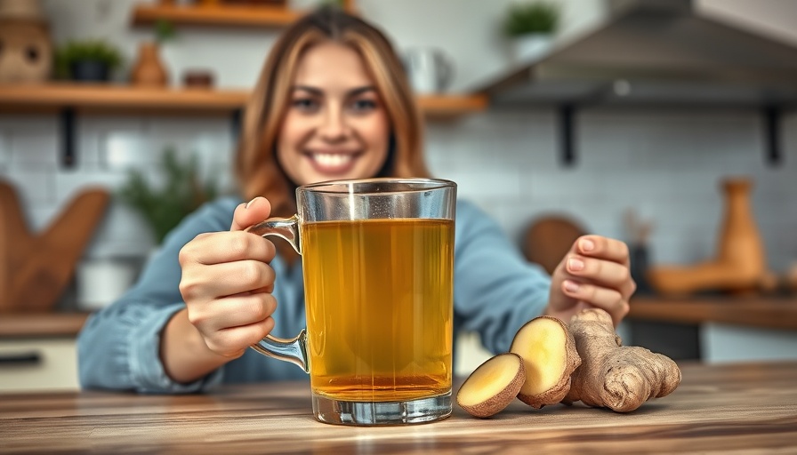 Natural health tips for women: ginger tea benefits.