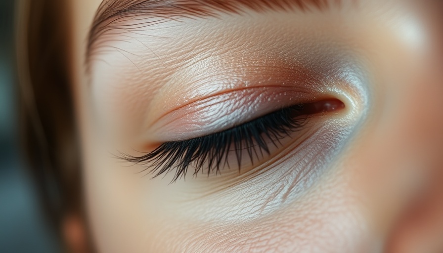 Closed eye close-up suggesting myths about hypnotherapy.