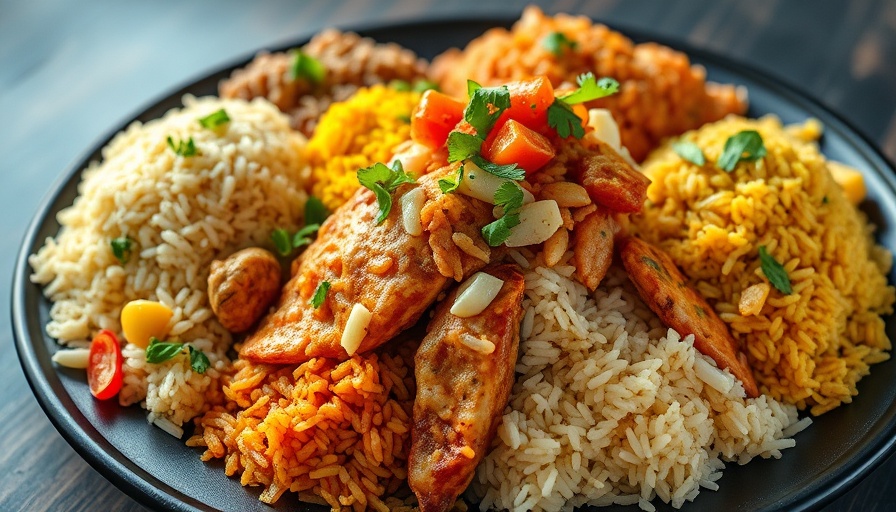 Quick and delicious rice recipes featuring diverse dishes.
