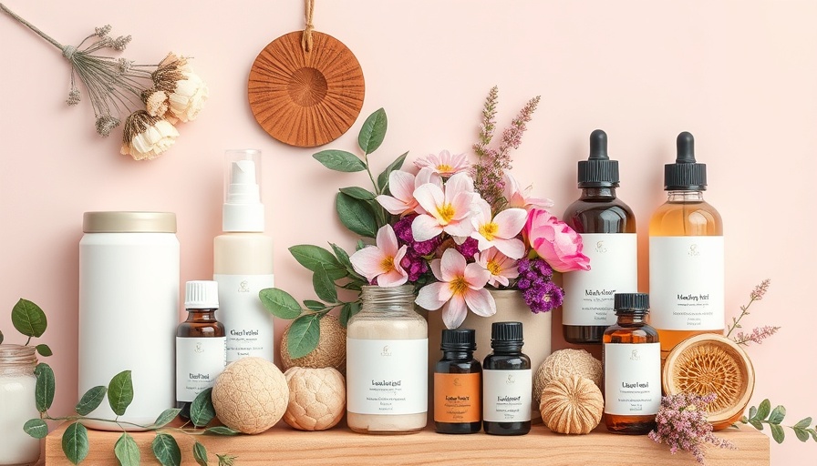 September wellness picks collage with floral and product images.