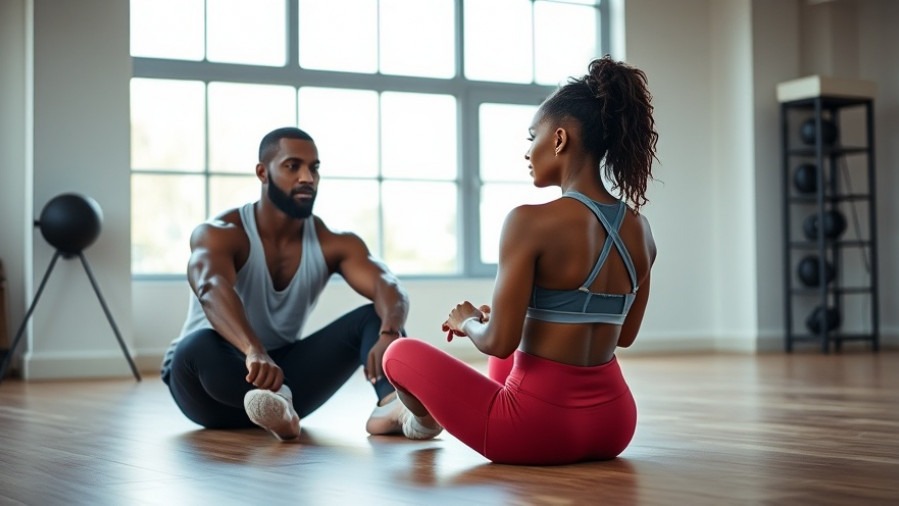 Focused Black man and woman doing core exercises in a bright gym, enhancing their fitness routine.