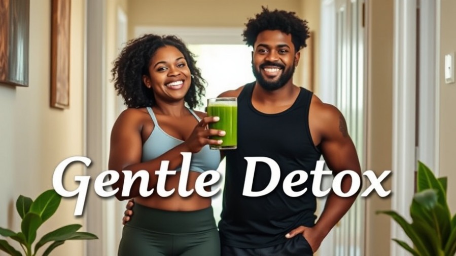 Joyful Black couple enjoying organic moringa juice in a bright, inviting home setting.