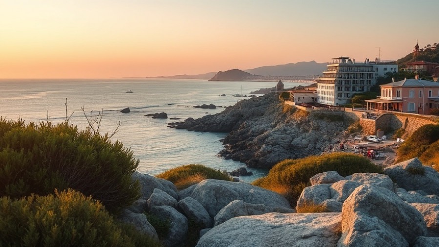 Serene coastal sunset at Wellness Retreats Malta with vintage spa hotels.