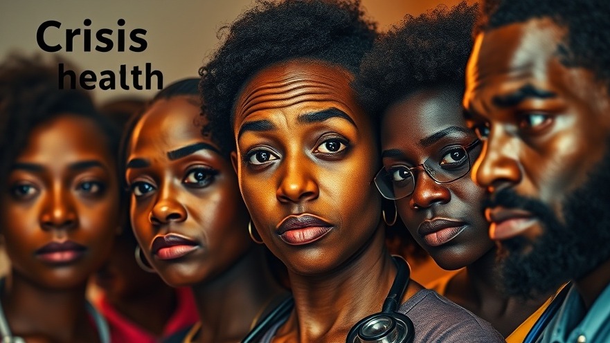 Diverse Black Americans express concern and hope, highlighting health disparities in Black Americans.