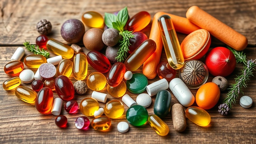 Vibrant omega-3 sources and supplements on a wooden surface, showcasing dietary health.