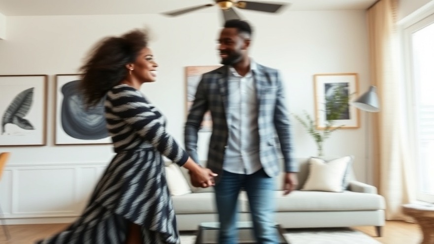 A blurred photo of a Black couple holding hands, embodying self-discovery in dating.