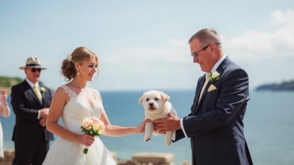 Toto carrying the rings at Albanese’s wedding is nothing new as more pets join couples saying ‘I do’ | Kate Leaver