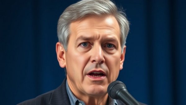 Middle-aged man discussing natural energy support in a studio.