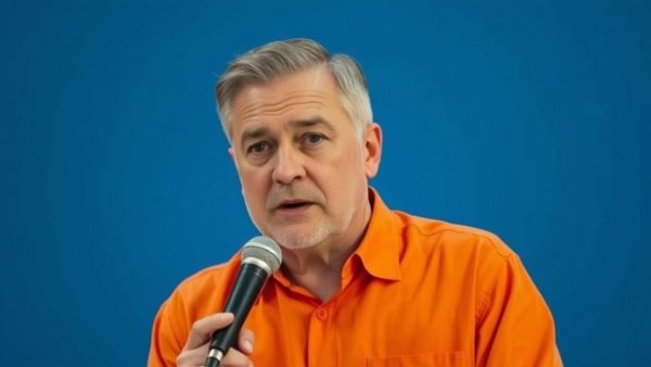 Middle-aged man discussing mind-blowing benefits of turmeric.