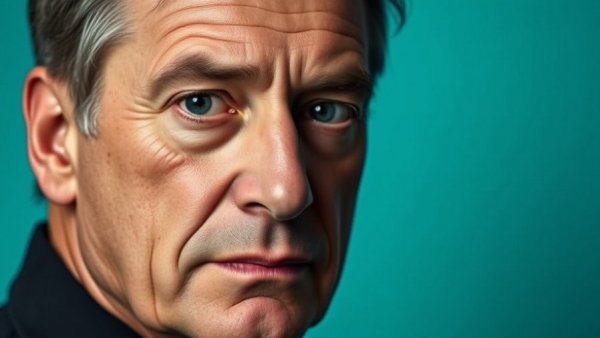 Middle-aged man illustrating warning signs your liver needs help.