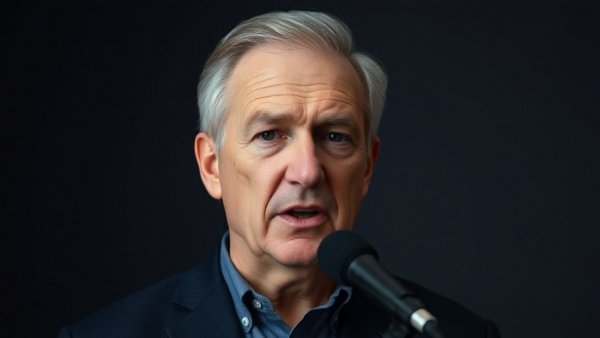 Man discussing worst drinks for your liver in a studio setting.