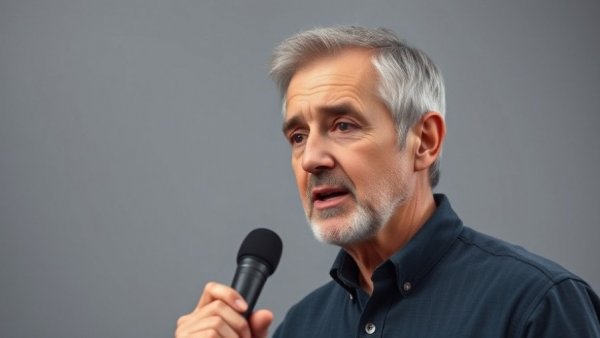 Middle-aged man discussing natural drink to support liver health