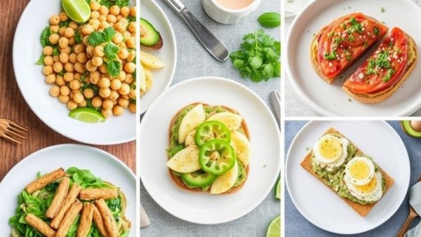 Eight no-cook summer meals, from chickpea salads to fancy toast – recipes