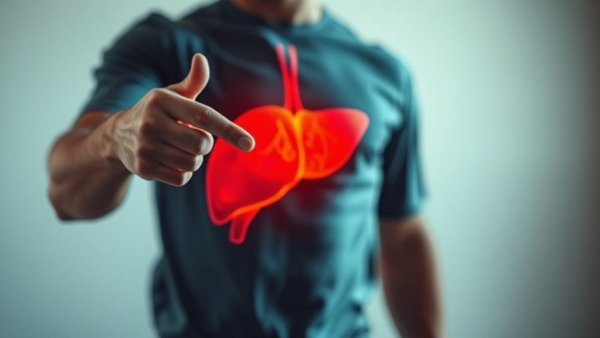 Liver health tips: Concerned person highlighting liver issue.