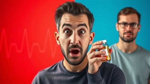 Dramatic contrast of heart palpitations and calmness with magnesium.