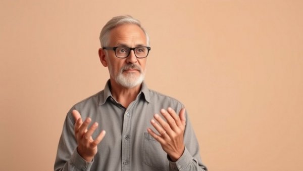 Middle-aged man discussing natural ways to boost energy without caffeine.