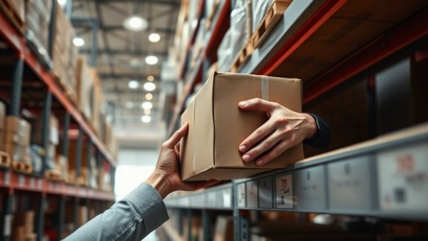 Hands arranging box in warehouse, FWO pay violations Yarra Valley businesses