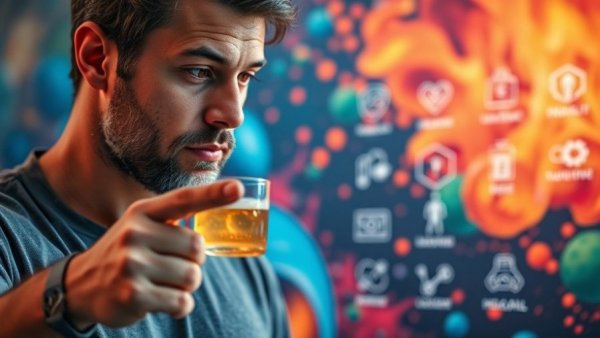 Infographic on drink to tighten loose skin after 40 with health benefits.