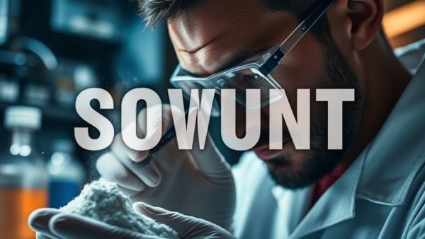 Scientist in a lab examining refined fiber dangers.