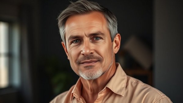 Confident man discusses how to stop receding gums fast.