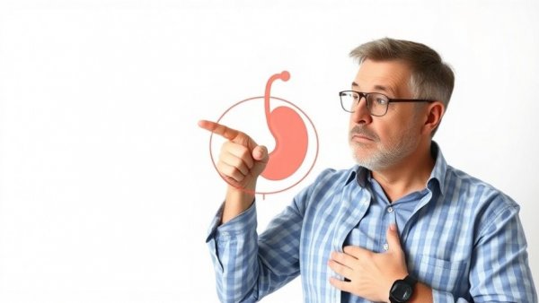 Educational infographic on bloating after eating.