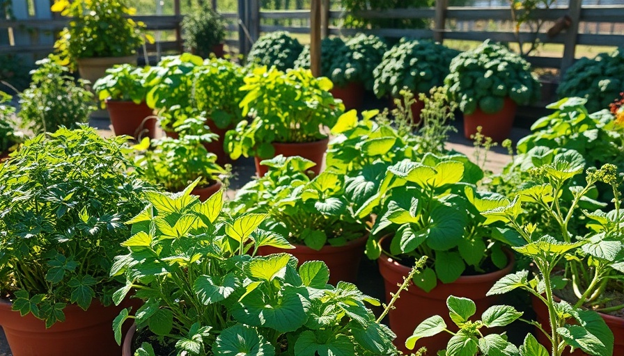 Gardening in Rentals: container vegetables thriving outdoors.