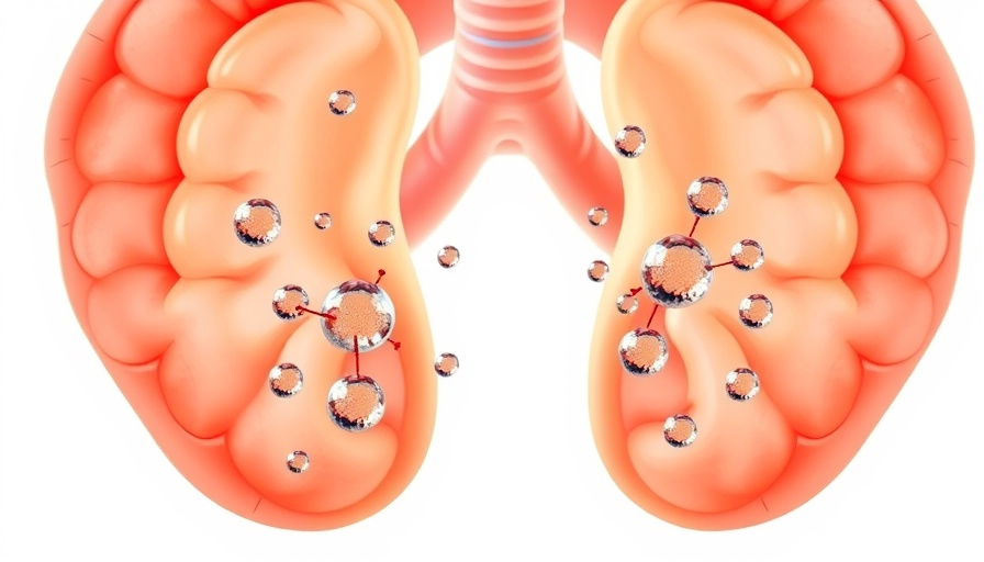 Medical illustration of thyroid gland and iodine for thyroid health.
