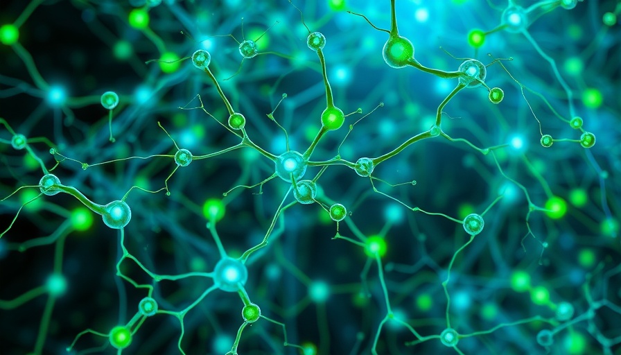 Neurons depicting mitochondrial dysfunction and Alzheimer's support.