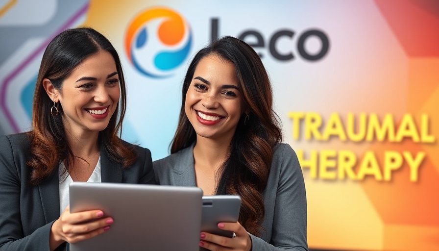 TRTP Therapy event banner featuring two professional women.