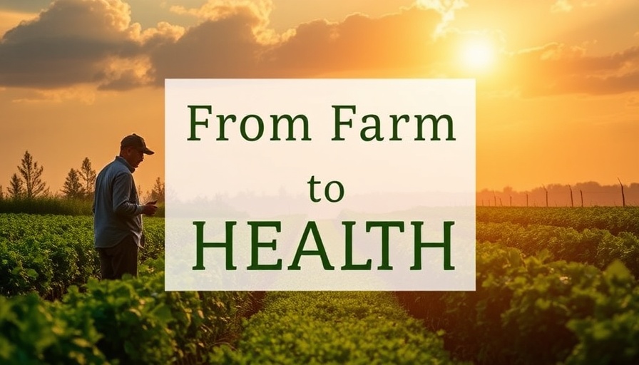 From Farm to Health — A Vision for Regenerative Agriculture and Metabolic Wellness