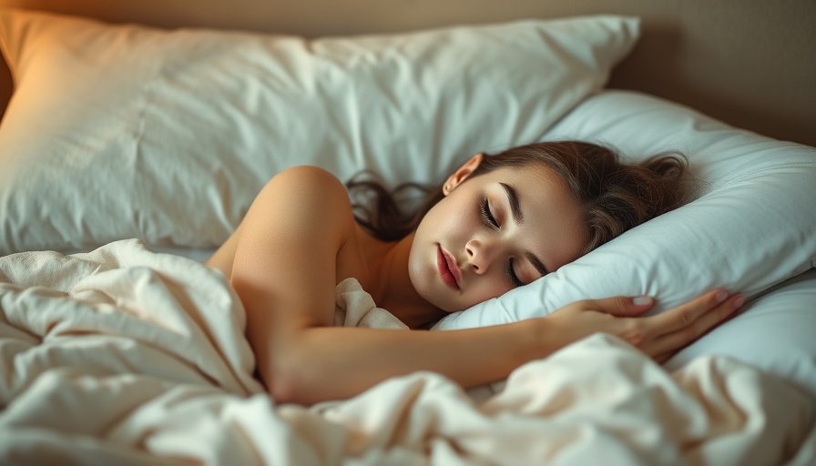 Young woman sleeping peacefully, highlighting sleep optimization for metabolic health.