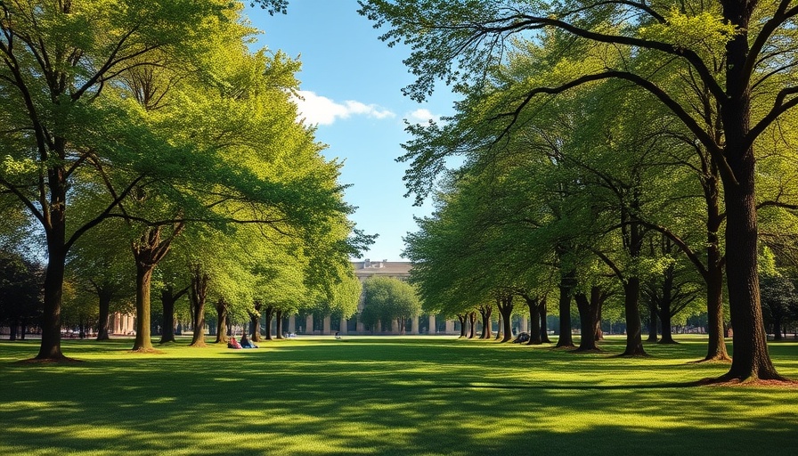 People taking a cellphone break to enjoy brain benefits in a park.