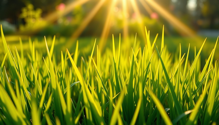 Winter shade warm-season grasses in sunlight with shadows.