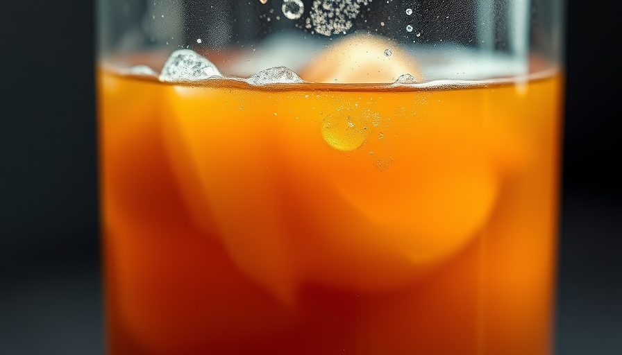 Close-up kombucha SCOBY with bubbles, health risks of drinking kombucha.
