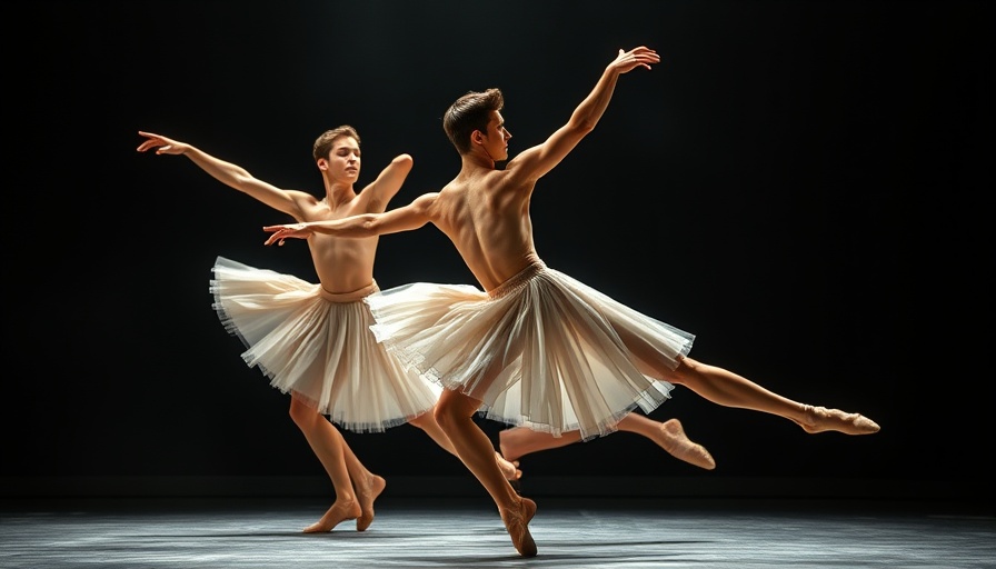 Australian Ballet Prism performance featuring male dancers.