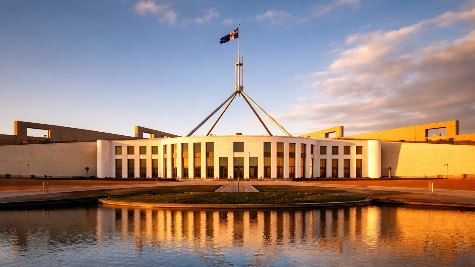 Australian Parliment Building Canberra