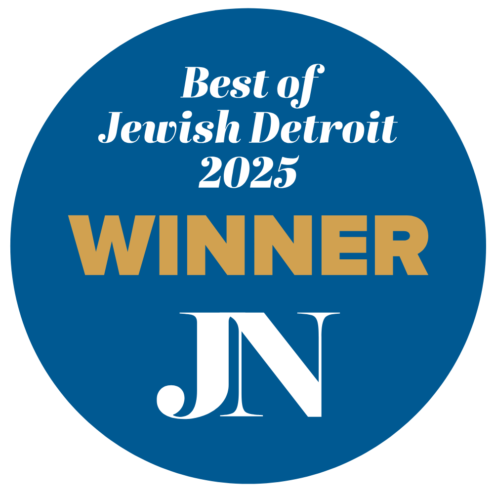 Winner Best Law Office 2025 by The Jewish News Detroit